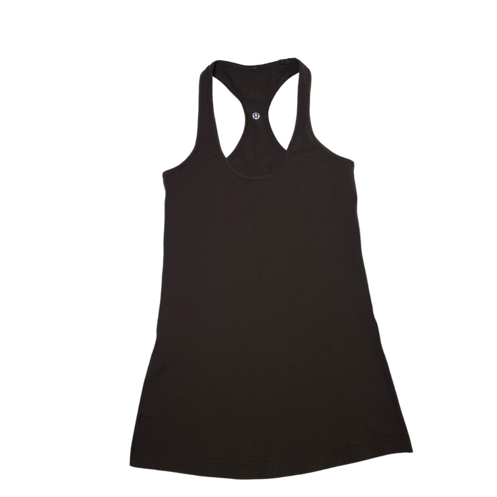 Lululemon Cool Racerback Tank Top Size 2 Brown